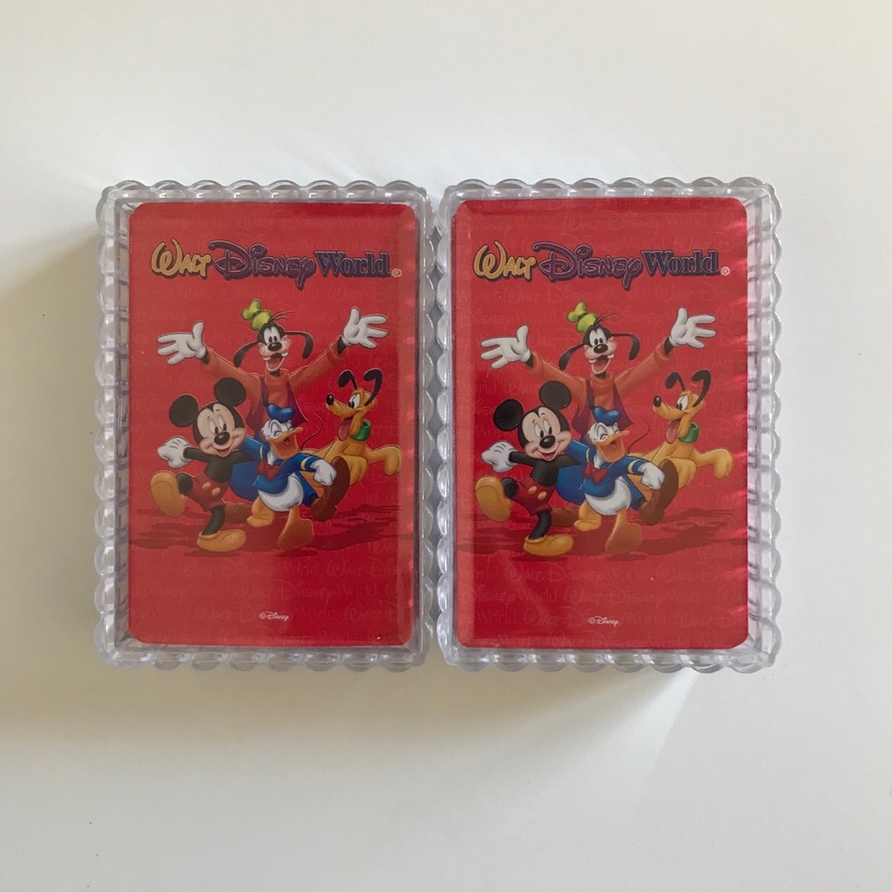 TWO DECKS OF DISNEY CARDS